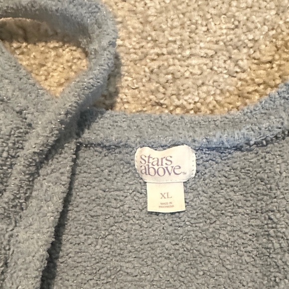 Stars Above Cozy Blue Women's Intimate Set - Picture 5 of 5